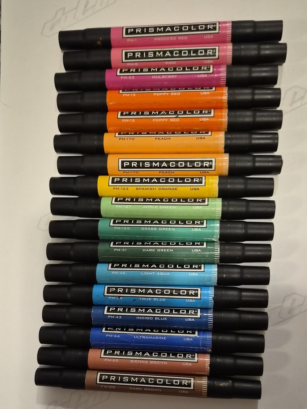 17 Prismacolor Dual Tip Marker